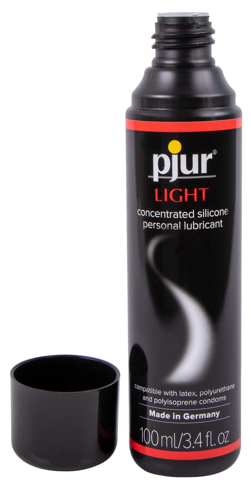 Pjur Light Concentrated Silicone Personal Lubricant Less Viscous Formula for More Skin-to-Skin Contact Lube for Sex & Massage |