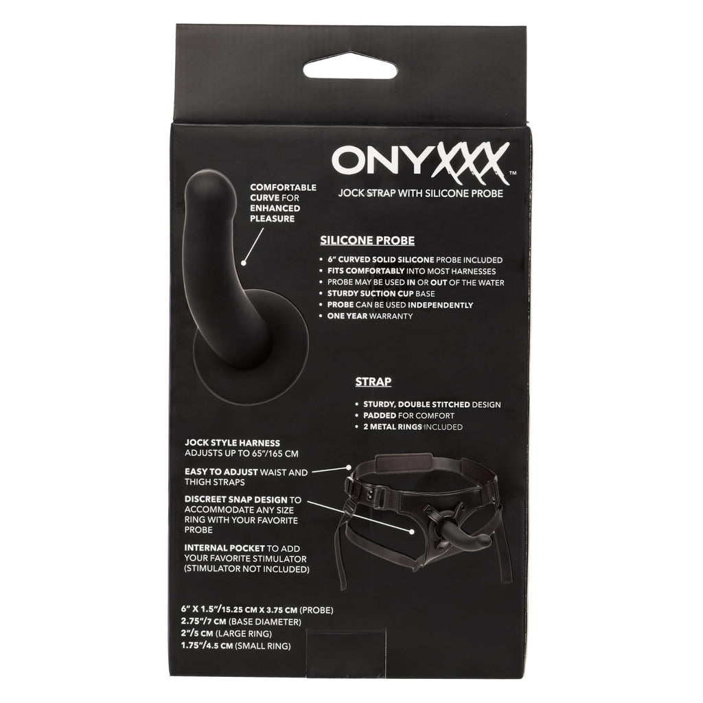 Onyxxx Jock Strap W/Silicone Probe