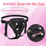 Sex Toys Strap on Dildo Wearable Sex Toys for Lesbian and Couple, Anal G spot Stimulator Adult Sex Toy, Adjustable Size Sex Toy