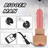 Vacuum Penis Pump, Manual Penis Enlarger for Male Erection & Enhancement, Sex Toys for Men,Penis Massage & Stimulation Device wi