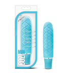 Blush Luxe Cozi 10 Vibrating Functions Satin Smooth Silicone AAA Battery Mini Pocket Vibrator - IPX7 Submersible Waterproof - Co