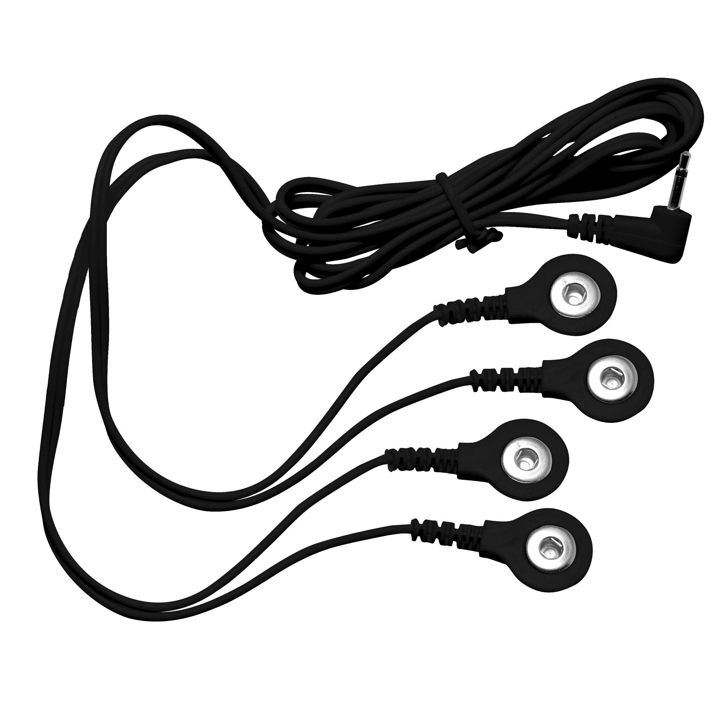 Zeus Electrosex Zeus Deluxe Series Voltaic For Him Stainless Steel Male E-Stim Kit