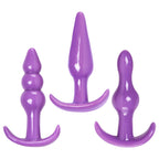 Trinity Vibes 3-Piece Anal Play Kit
