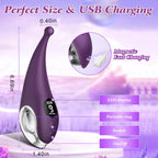 Adult Sex Toys for Women, High Frequency Clitoral G Spot Vibrator with 10 Powerful Vibrating Modes, Precision Targeted Clit Nipp