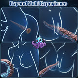 COKARAGE Tentacle Dildo Sex Toys - 12.9'' Realistic Anal Dildo with Strong Suction Cup, Anal Toys for G Spot & P Spot Stimulatio