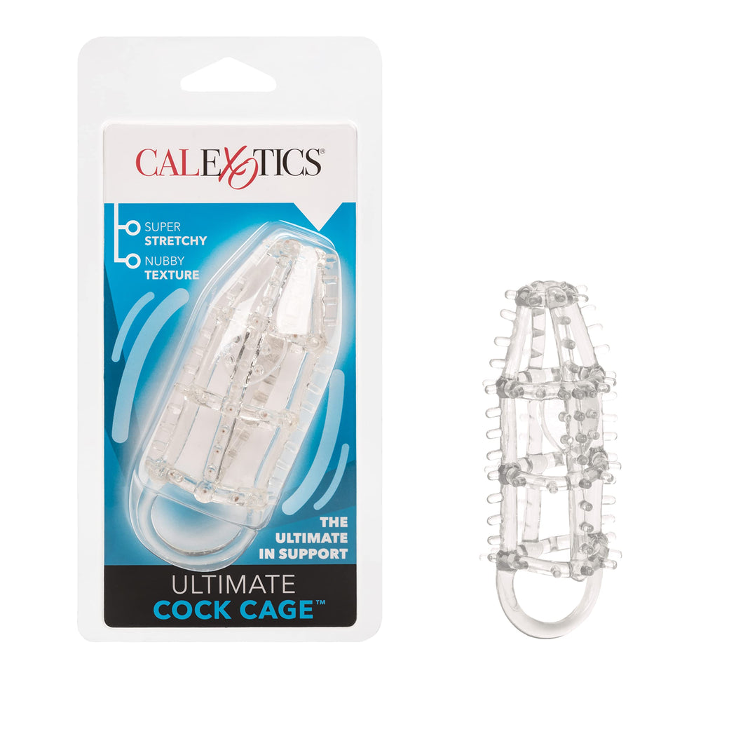 California Exotic Novelties Ultimate Cock Cage, Clear