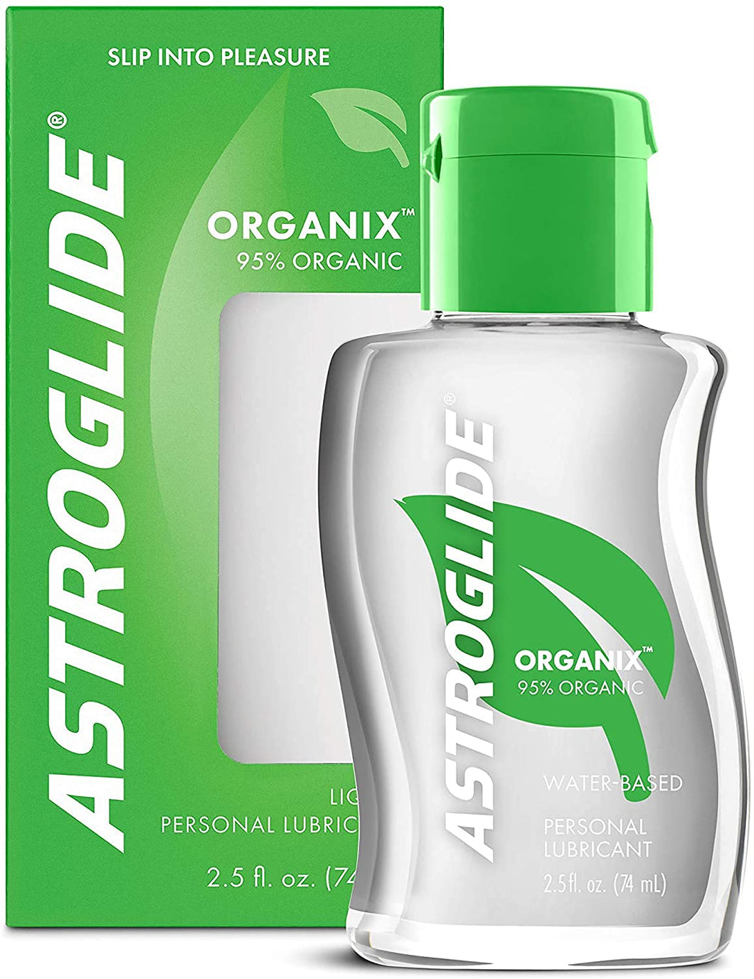 Astroglide Natural Personal Lubricant - 2.5oz, Pack of 6