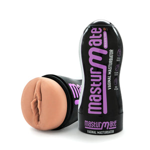 Masturmate Realistic Feel Male Stroker - Vagina - Mocha