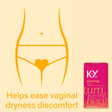 K-Y Warming Jelly Lubricant, 5 oz. (Pack of 5)