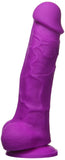 Ns Novelties Coloursoft Soft Dildo, Purple, 5 Inch