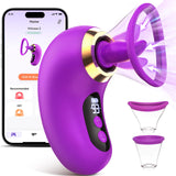 Gasevimo Sex Toys for Women Vibrator - 5IN1 Adult Toys Sucking Vibrator Rose Sex Toy, 3 Sucking, 9 Tongue Licking & Vibrating Se