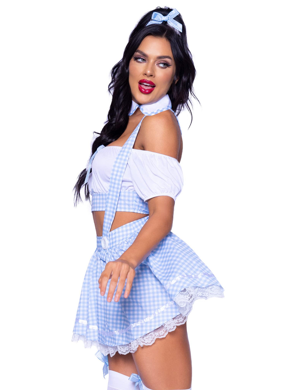 X-Large  Blue/White