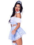 X-Large  Blue/White
