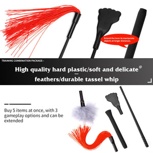 Feather Stick Sex Toys for Women Sensory Toys Erotic Torture Tool Teasing Feather Stick Constraint Cosplay