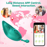 Adult Sex Toys Wearable Vibrator - Sex Toys Butterfly Panties Vibrator with 10 Vibrating Modes, Adult Toys Remote APP Control Vi