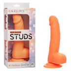 Neon Silicone Studs 6In Orange
