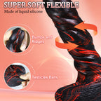 Realistic Trusting Dildo Sex Toys - 10Thick Dildo Vibrator with Thrusting Swinging & Vibrating for G Spot Vagina Anal Sex Stimul