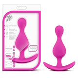 Blush Novelties Explore - Platinum Puria Silicone With Ultrasilk Anal Plug - Anchortech For Comfort And Safety - Stayput Design 