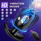 Mtsige Anal Plug Anal Toys, Vibrating Butt Plug Sex Toys for Men, Couples Sex Toy Prostate Massager G Spot Vibrator, Electric An