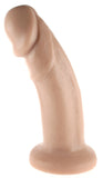 Vixen Creations Vixskin Maverick Dual Density Realistic Silicone Dildo, Vanilla/Ivory
