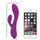 Sweet Vibrations, The Perfect Match | Flexible Rabbit Vibrator, Sex Toy for Women & Couples, G Spot, and Clitoral Stimulator Vib
