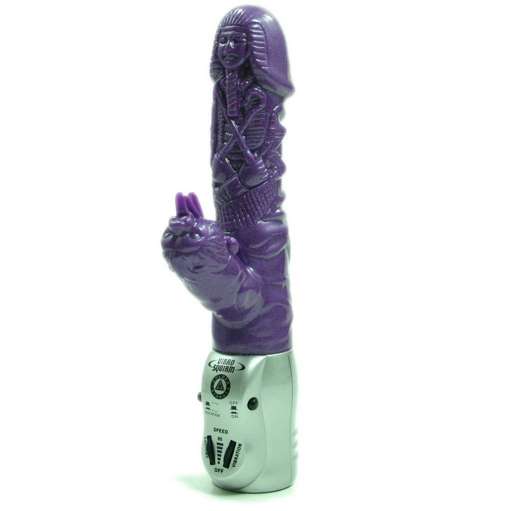 Golden Triangle Clitapatra Twister Vibrator, Purple