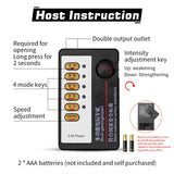 4-Ring Male Masturbation Adjustable Penis Ring with Beads Electric Shock Metal Urethral Plug Male Electric Shock Sex Toy