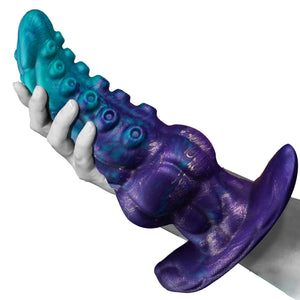 7.5in Large Butt Plug Tentacle Dildo, Anal Sex Toy Monster Buttplug, Silicone Anal Plug Long Anal Dildo, Massive Octopus Dildo H