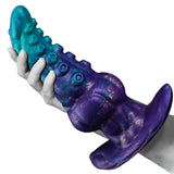 7.5in Large Butt Plug Tentacle Dildo, Anal Sex Toy Monster Buttplug, Silicone Anal Plug Long Anal Dildo, Massive Octopus Dildo H