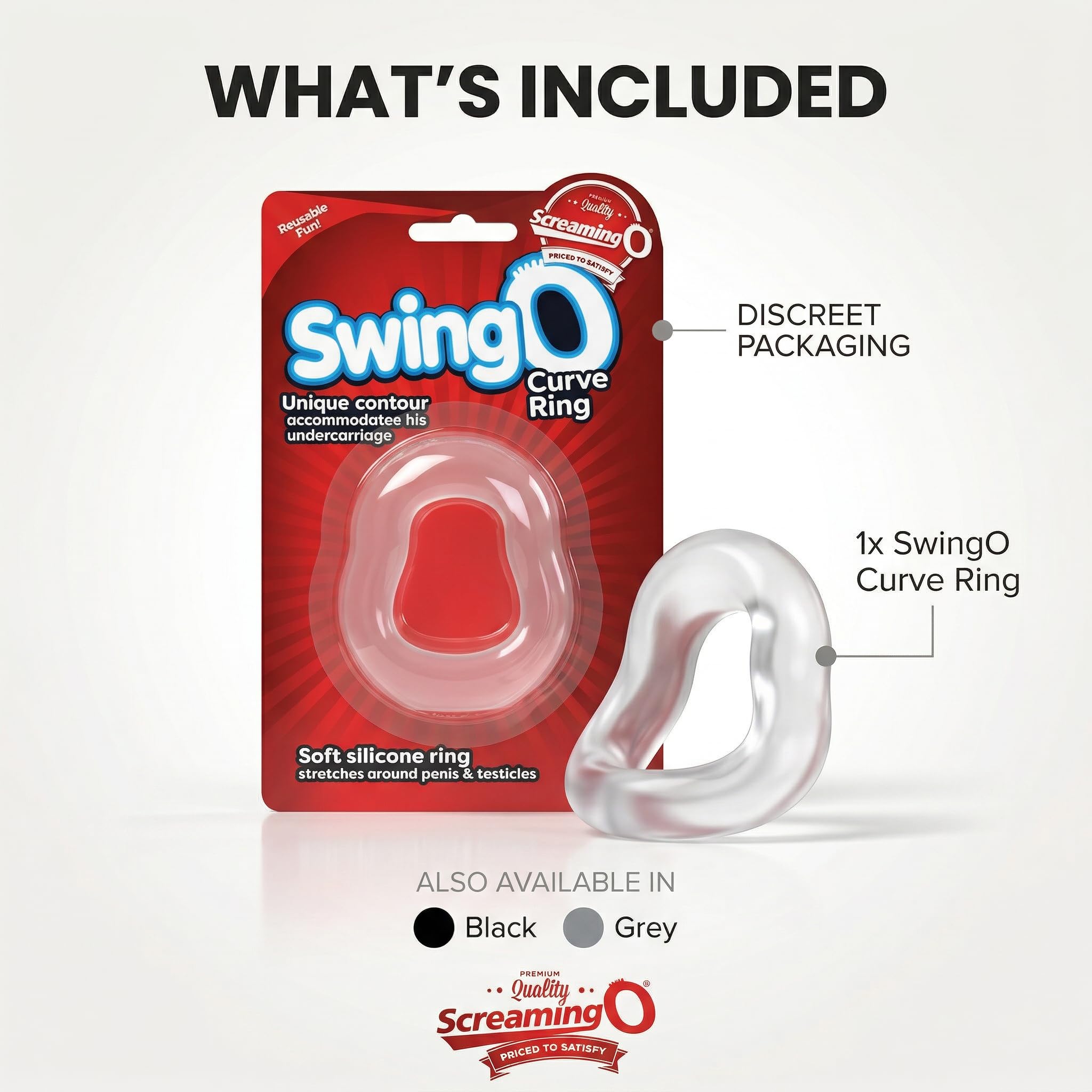 Screaming O SwingO Curve Clear