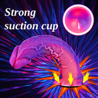 Silicone Realistic Strap on Fantasy Dildo, Wearable Strapon Harness with 3 Pcs Monster Anal Dildo with Suction Cup Lesbian Toy,