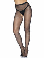 Rhinestone Fishnet Crotchless