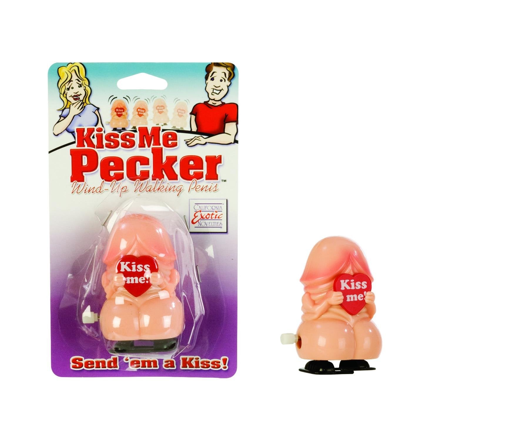 California Exotics Kiss Me Wind-Up Pecker