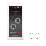 CalExotics Nipple Rings, Silver