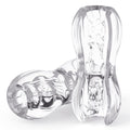 Open Ended Pocket Pussy Stroker, Male Masturbators Adult Sex Toys for Men with Vagina Textured, Portable Male Sex Toy for Mens P