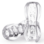 Open Ended Pocket Pussy Stroker, Male Masturbators Adult Sex Toys for Men with Vagina Textured, Portable Male Sex Toy for Mens P