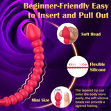 Upgraded Vibrating Penis Ring Sleeve with Rose Clitoral Vibrator, Cock Ring Remote Control Anal Butt Plug Prostate Massager 10 V
