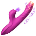 INMI Bumping Bunny Thrusting & Pulsing Rabbit Vibrator for Women & Couples. Waterproof, Rechargeable Pulsing Rabbit Arm. Powerfu