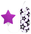 (D) Tokidoki 7 Function Silico Pink Star Clitoral Vibrator (Net)