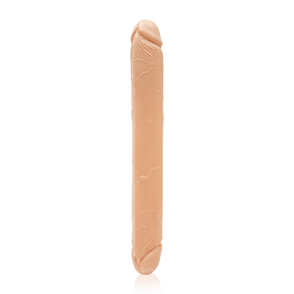 Si Novelties Double Dong, Flesh, 14 Inch, 23.04 Ounce