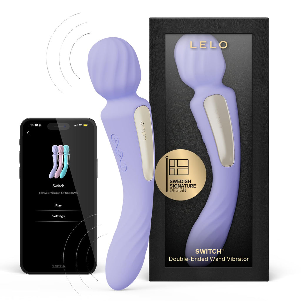 LELO SWITCH Double-Sided Wand Lilac