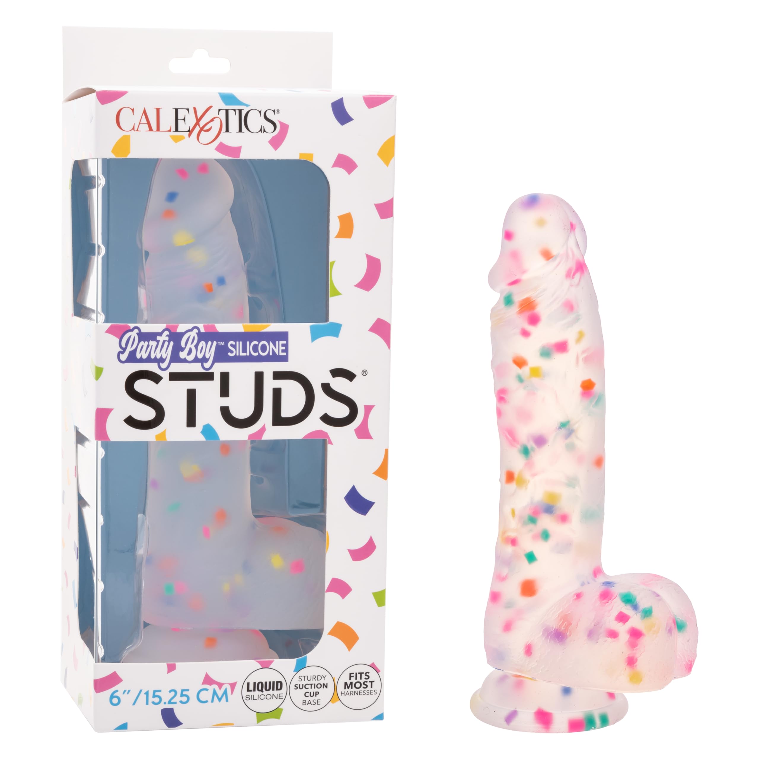 Party Boy Silicone Studs 6''