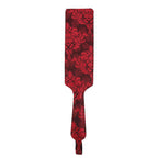 alisikee Red Spanking Paddle for Adult Sex Toys, Jacquard Bondage Sexual Paddles BDSM Set