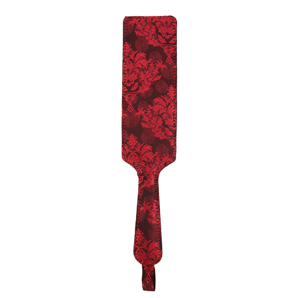alisikee Red Spanking Paddle for Adult Sex Toys, Jacquard Bondage Sexual Paddles BDSM Set