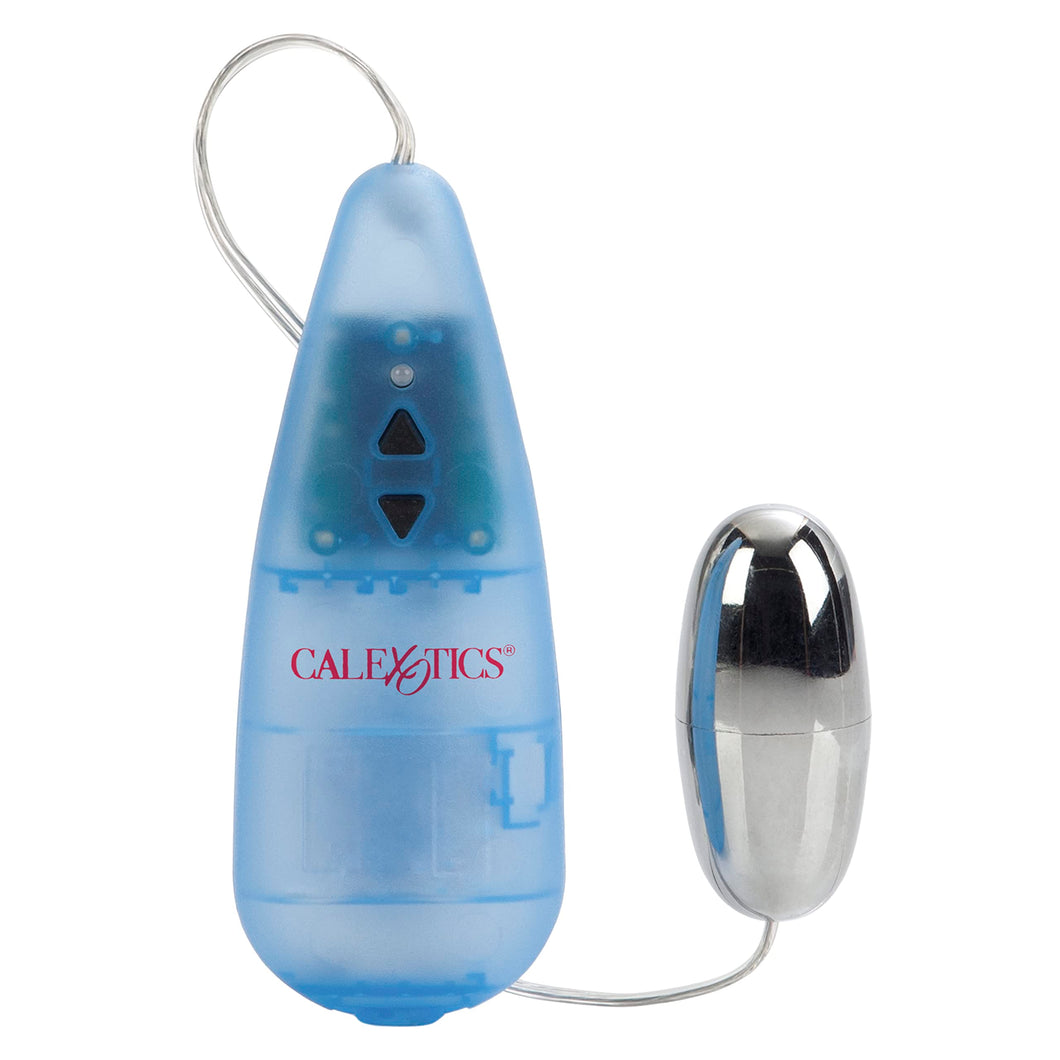 CalExotics Pocket Exotics Impulse Silver Bullet Vibrator with 5 powerful functions of vibration and pulsation SE-0054-10-3
