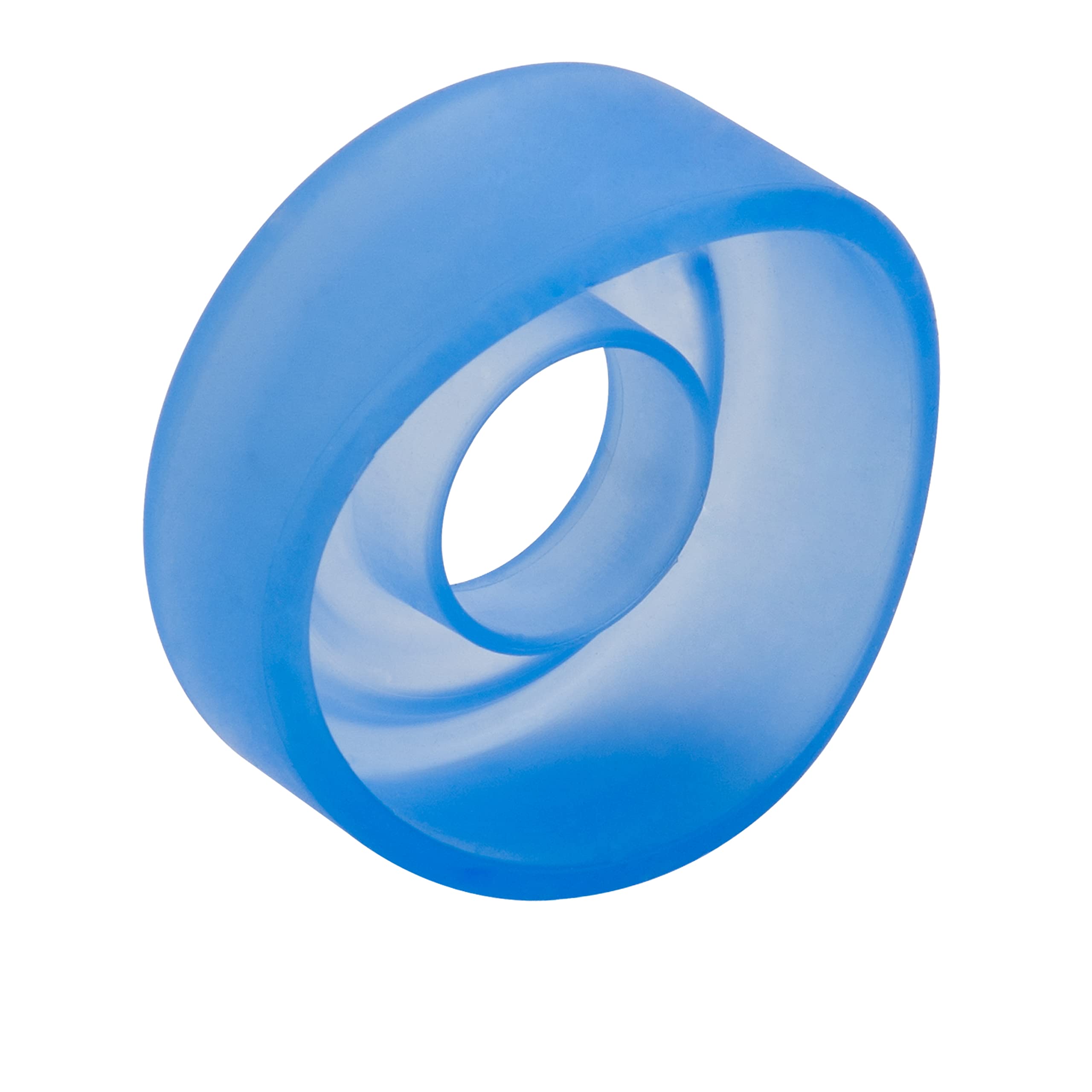 CalExotics Advanced Silicone Pump Sleeve - Male Penis Pump Comfort Ring Accessory - 3 inch - Blue