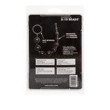 Silicone X-10 Beads Black