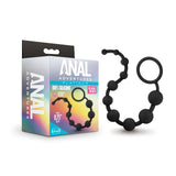 Blush Novelties Sex Toys - Anal Adventures Platinum - Ultrasilk Silicone 10 Beads - Graduated Sizes - 12.5 Inch Long - Beginners
