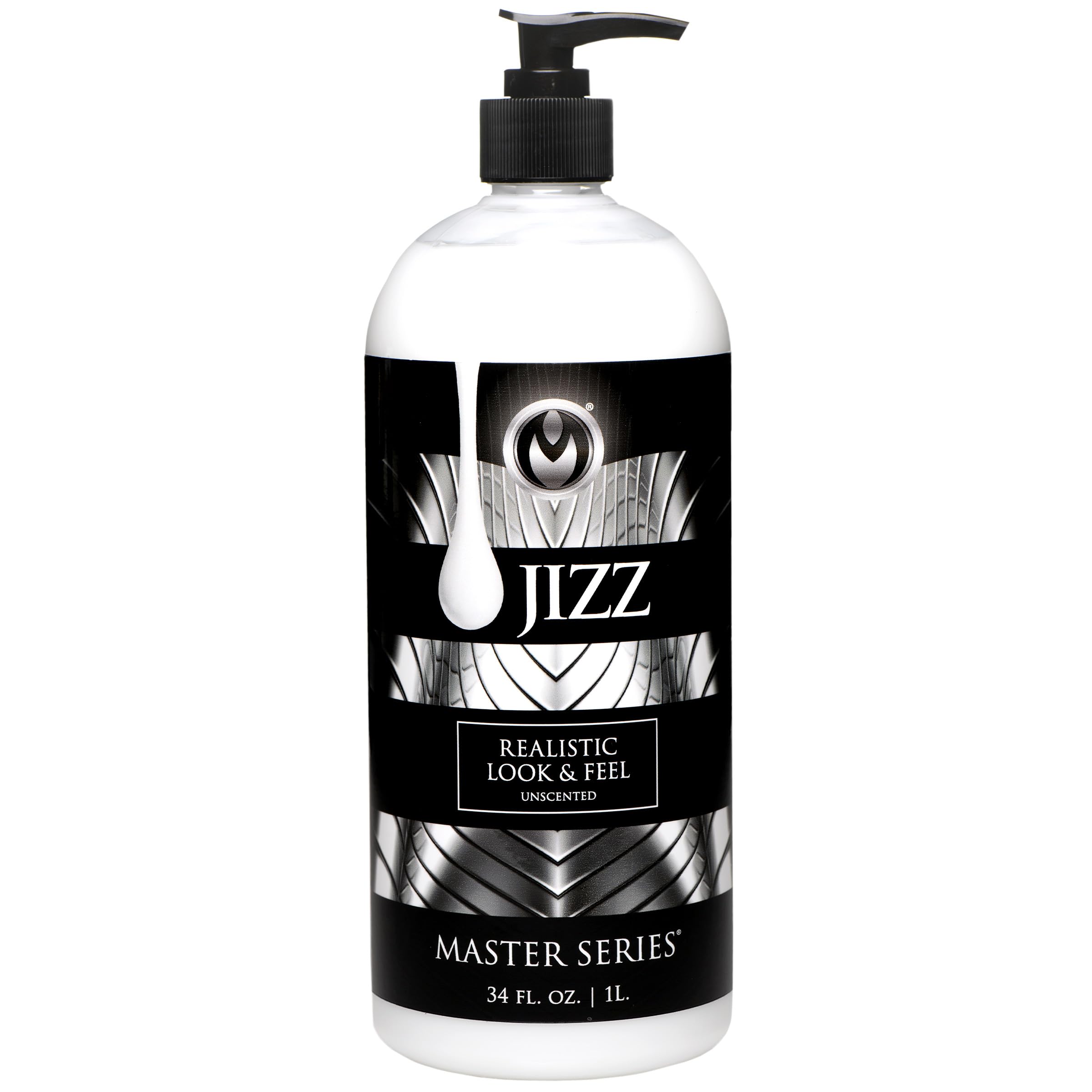 Master Series Unscented Jizz Lube 34Oz