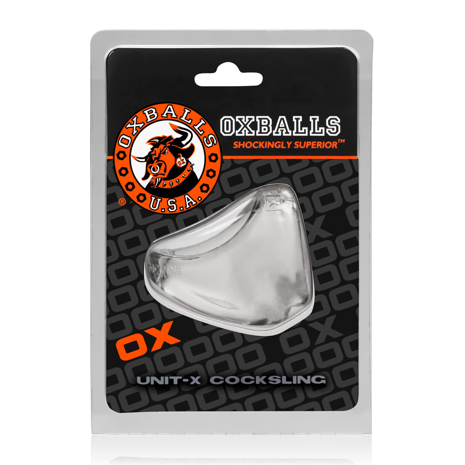 Oxballs Unit-X, Cocksling, Clear